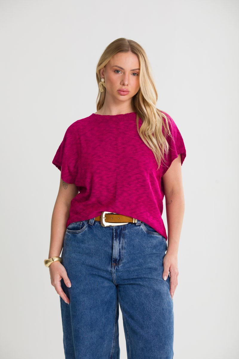 Blusa flamme manga curta - 1273 - 1273P