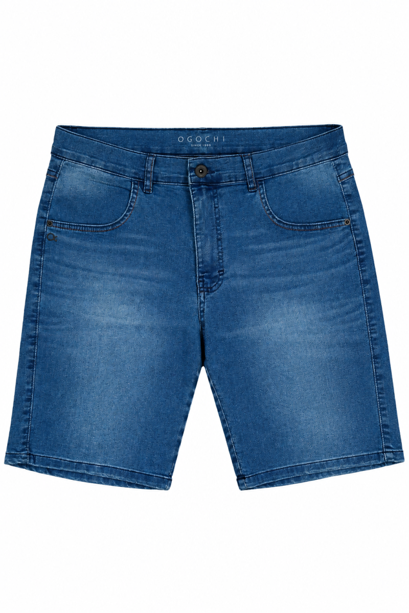 BERMUDA CONCEPT JEANS - AZUL - 003543044