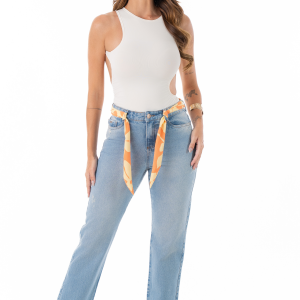 CALCA FEM. RETA CROPPED