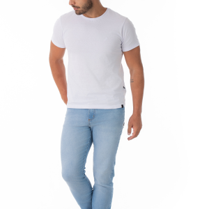 CALCA MASC. SKINNY - AZUL CLARO